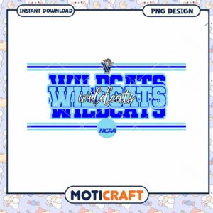 Villanova Wildcats NCAA PNG Digital Download Design 2023