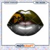 Vibrant Lips Art PNG Design for Instant Download