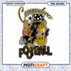 Vibrant Commodores Football PNG Design for Instant Use