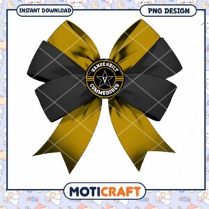 Vanderbilt Commodores Bow PNG Instant Download Design