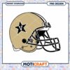 Vanderbilt Commodores Football Helmet PNG Design Art 1 Vanderbilt Commodores Football Helmet PNG Design Art