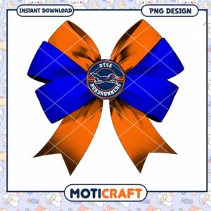 UTSA Roadrunners Bow PNG Design for Digital Download