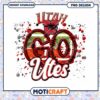 Utah Utes Go Team Spirit PNG Downloadable Design