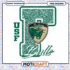 USF Bulls Glittery PNG Design Instant Download Art