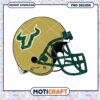 USF Bulls Football Helmet PNG Digital Download Design