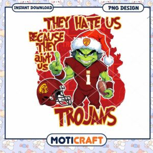 USC Trojans PNG Design They Hate Us Instant Download