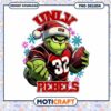 UNLV Rebels Grinch Football PNG Digital Download Design