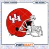 University of Houston Red Football Helmet PNG Design Download 1 University of Houston Red Football Helmet PNG Design Download