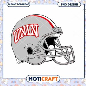 UNLV Football Helmet PNG Instant Download Design File