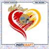 UCLA Football Heart PNG Design Instant Download Art 1 UCLA Football Heart PNG Design Instant Download Art