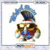 UCLA Bruins Fun Football Character PNG Download Design