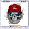 Troy Trojans Retro Skull Cap PNG Design Download