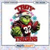 Troy Trojans Grinch Football PNG Instant Download Design