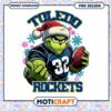 Toledo Rockets Grinch Football PNG Design for Fans 1 Toledo Rockets Grinch Football PNG Design for Fans