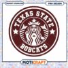 Texas State Bobcats PNG Design Instant Download Graphic
