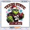 Texas State Bobcats Grinch PNG Football Design Download