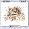 Texas Longhorns Nation PNG Design Instant Download Art