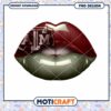 Texas A&M Themed Lip Art PNG Instant Download Design 1 Texas A&M Themed Lip Art PNG Instant Download Design