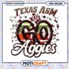 Texas A&M Go Aggies Graphic Download PNG Design