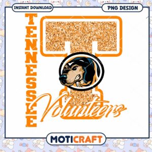 Tennessee Volunteers Dog PNG Design Instant Download