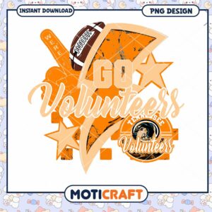Tennessee Volunteers Football PNG Design for Fans