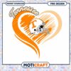 Tennessee Heart Design with Football Helmet PNG File 1 Tennessee Heart Design with Football Helmet PNG File