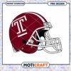 Temple University Football Helmet PNG Download Design