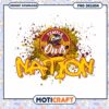 Temple Owls Nation PNG Design Download for Fans