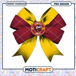 Temple Owls Bow PNG Instant Download Craft Design