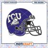 TCU Horned Frogs Football Helmet PNG Instant Download