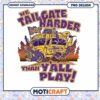 Tailgate Harder Party PNG Design for Football Fans