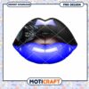 Stylish Black and Blue Lip Design PNG Instant Download 2 Stylish Black and Blue Lip Design PNG Instant Download