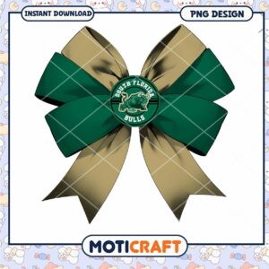 South Florida Bulls Bow PNG Instant Download Design