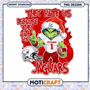 South Alabama Jaguars Football PNG Design Download