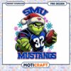SMU Mustangs Grinch Football PNG Design Download 1 SMU Mustangs Grinch Football PNG Design Download