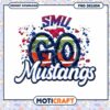SMU Go Mustangs Team Spirit PNG Design Downloadable Art