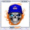 Skull Graphic with UTSA Roadrunners Hat PNG Design