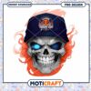 Skull Design with Illinois Fighting Illini Hat PNG File 1 Skull Design with Illinois Fighting Illini Hat PNG File