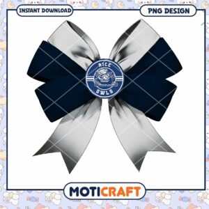 Rice Owls Bow PNG Instant Download for Crafts and Decor