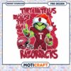 Razorbacks Grinch PNG Design for Football Fans Download 1 Razorbacks Grinch PNG Design for Football Fans Download