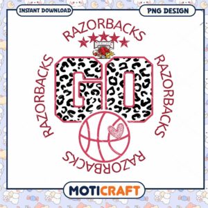 Razorbacks Go PNG Design for Basketball Fans Download