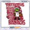 Razorbacks Grinch Basketball PNG Design for Fans Download 2 Razorbacks Grinch Basketball PNG Design for Fans Download