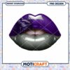 Purple and Gray Glamorous Lips PNG Design Download 1 Purple and Gray Glamorous Lips PNG Design Download