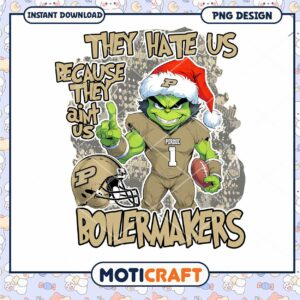 Purdue Boilermakers Funny Holiday Football PNG Design