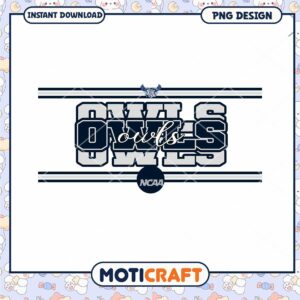 Owls NCAA PNG Design for Instant Download Crafting