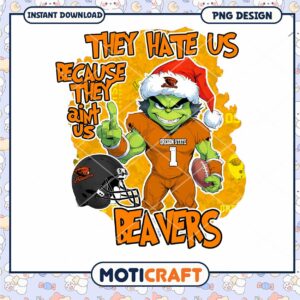 Oregon State Beavers PNG Design Instant Download Art