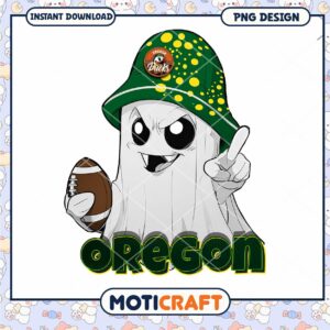 Oregon Ducks Ghost PNG Instant Download Design Art
