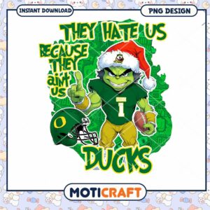 Oregon Ducks Cartoon Design Instant Download PNG Art