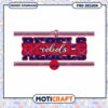 Ole Miss Rebels NCAA PNG Design Instant Download Art