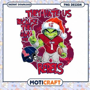 Ole Miss Rebels PNG Design for Sports Fans and Gifts